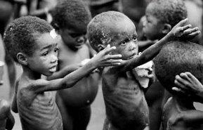 hungernde kinder