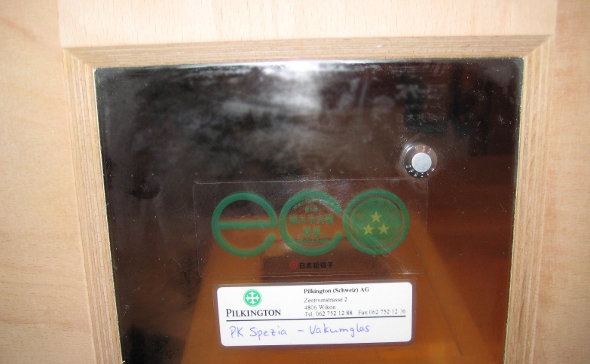 Prototyp Vakuumfenster