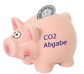 sparschwein für CO2 abgabe